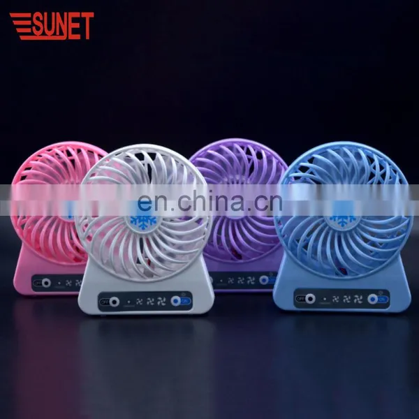 Factory Sale Usb Mini Fan For Laptop Plastic Portable Rechargeable Mini Fan photo-6