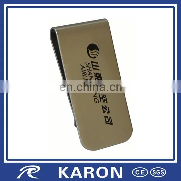 Cheap Wholesale Custom Logo Metal Paper Clip in Steel
