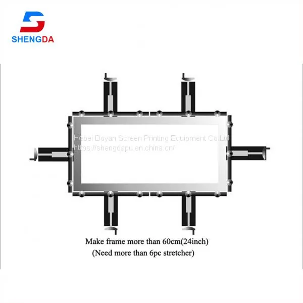 60x60cm Manual Screen Printing Mesh Stretcher