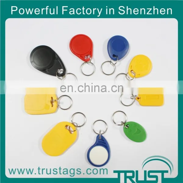 Low Frequency Rfid TK4100 Plastic Key Chain Key Fob photo-2