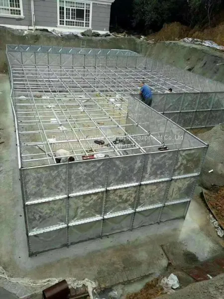 Firefighting Galvanized Steel Water Tank photo-2