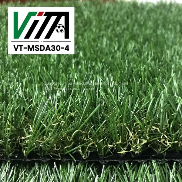 PP+PE Artificial Grass Waterproof Landscape Lawn for Home Garden Grass VT-MSDA30-4 photo-2