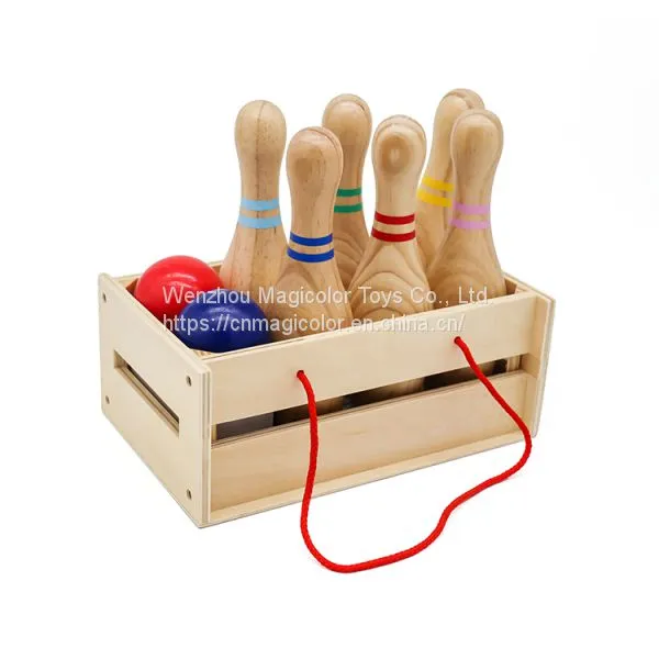 Novelty and Interesting Outdoor Relay Game Wooden Egg and Spoon Race for Kids W01B031 photo-2