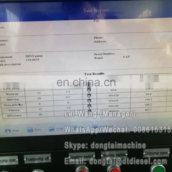 CR825 Multifunction Test Bench, General Injection Pump, Common Rail , EUI/EUP, HEUI , VP37 ,RED4,VP44 PUMPS photo-6