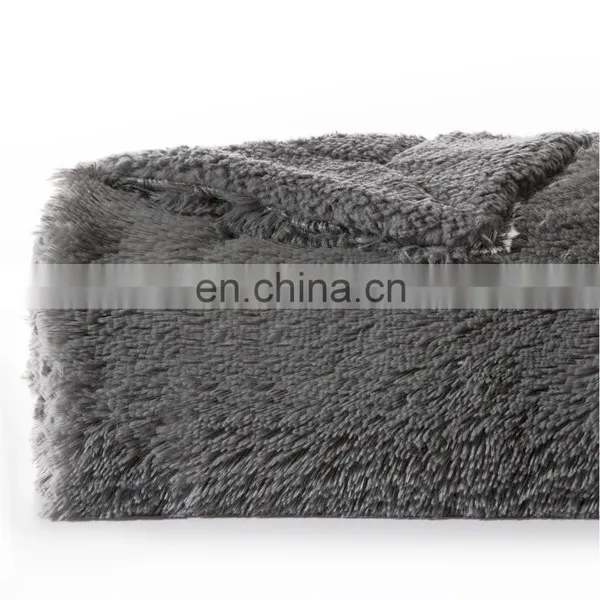 Throw Twin Double Sided 100% Polyester Travel PV Fleece Blanket photo-7