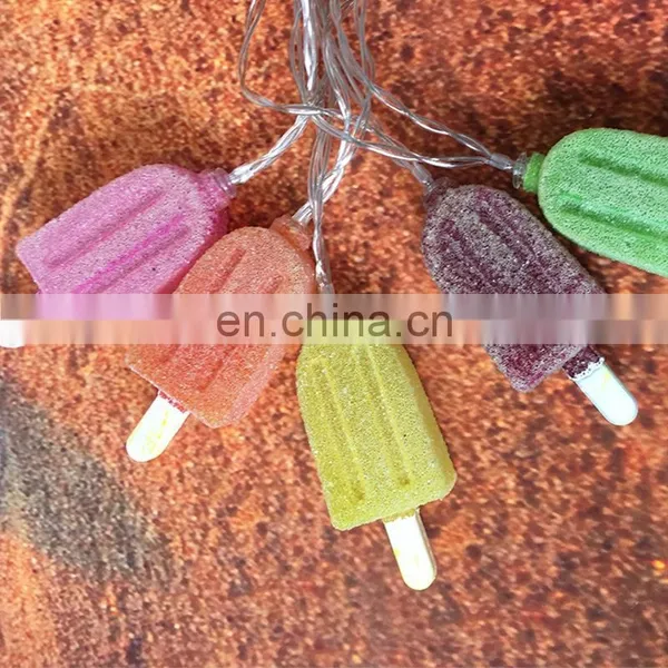 2020 New Product Cool And Refreshing Summer 2AA Battery Operated Fairy Popsicles String Light For Decoration photo-4