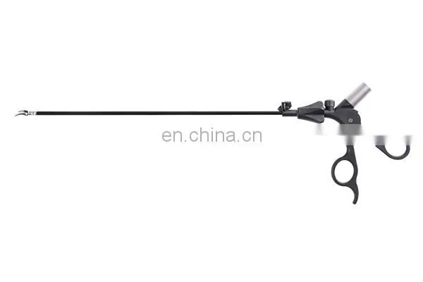 Geyi Autoclavable Abdominal Surgery Laparoscopic Curved Bipolar Forceps With Cable photo-3