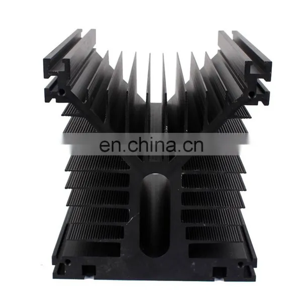 6063 T5 Aluminum Extrusion Radiator Aluminum Extrusion Heat Sink Aluminum Extrusion Profiles photo-2