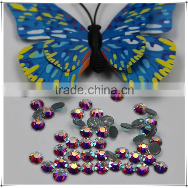 Top Quality Factory Price Wholesale New Crystal AB Flatback Hotfix Rhinestone for Bags Shoes photo-4