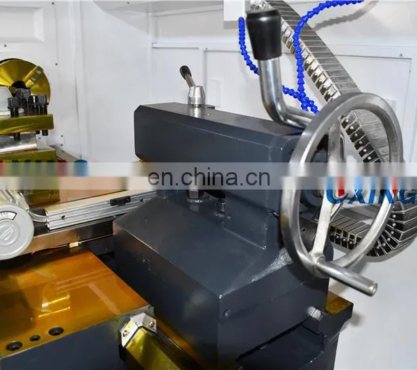 China High Precision Fanuc Auto 1/1.5/2/3m Meter Cnc Torno Lathe Machine Specification CK6150 photo-5