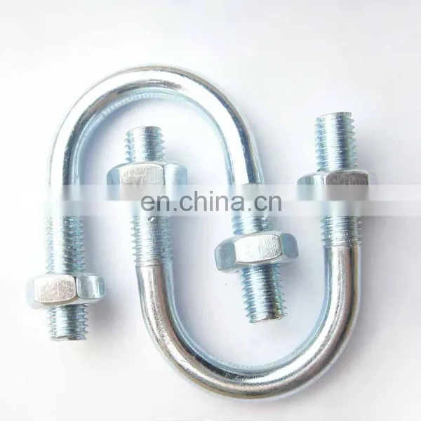 316 Stainless Steel Galvanized Double u Bolt Bend u- Bolt photo-5