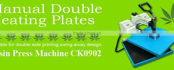 Manual Double Sided Rosin Dual Heat Press Machine photo-5