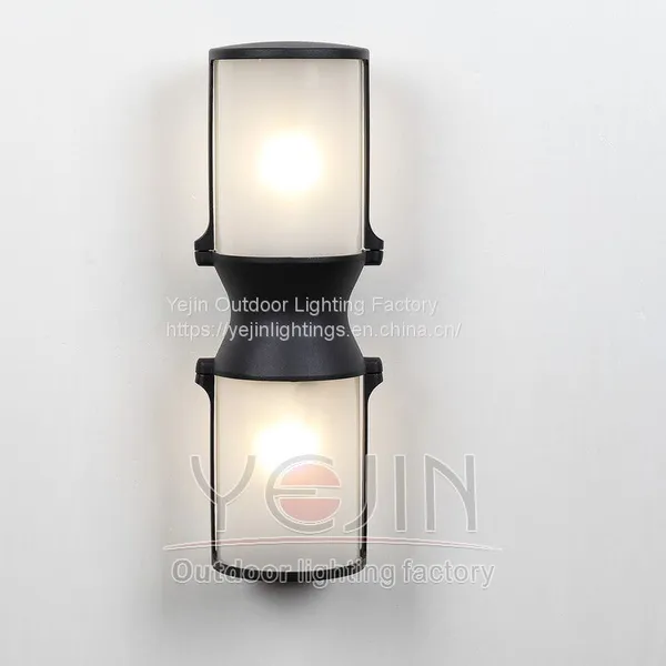Clear Frosted Glass Shades Wall Light Outdoor Viewing Light Outside Light E27 Outdoor Lighting Manufacturer photo-3