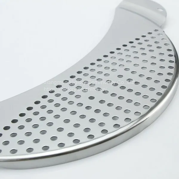 Kitchen Stainless Steel Fruits and Vegetables Washing Strainer Draining Colander Basket Durable Hander & Base Mesh Colanders photo-3