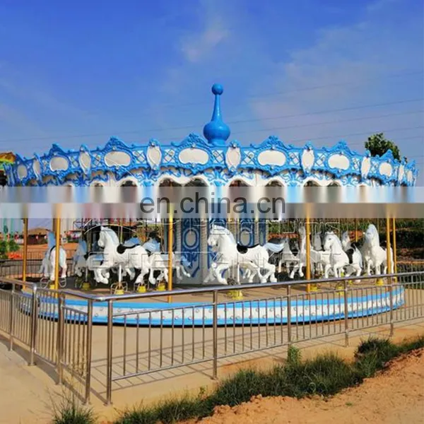 Commercial Merry go Round Playground Amusement Park 24seats Carousel Rides for Sale photo-3