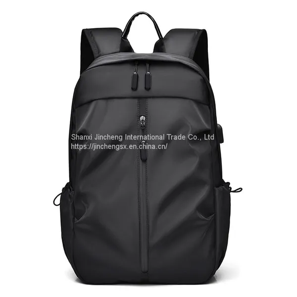USB Charging Port Large Capacity Waterproof Wear-proof Laptop Backpack photo-2