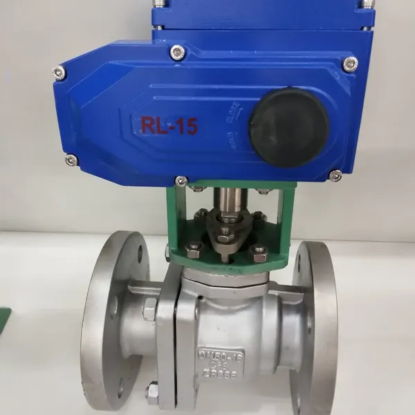 Stainless Steel Electric Soft Sealing Ball Valve Q941F-16P DN100