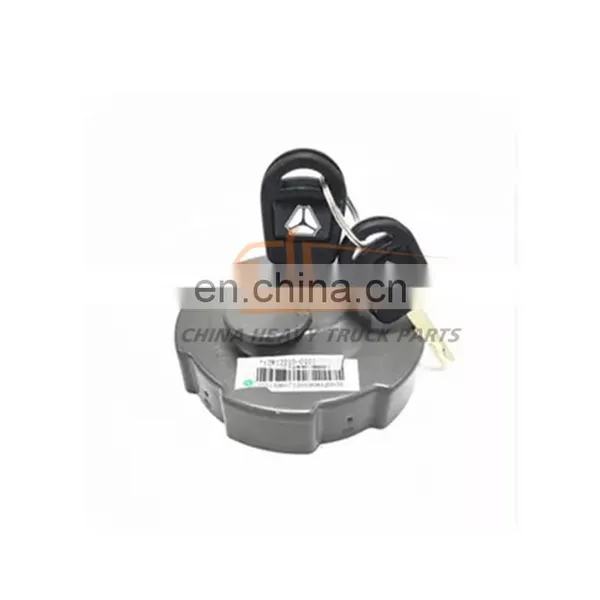 Wholesale High Quality CNHTC SITRAK C7H/T7H/T5G Cabin Assembly 712W12210-0101/2 Metal Fuel Tank Lock Cover Assembly photo-2