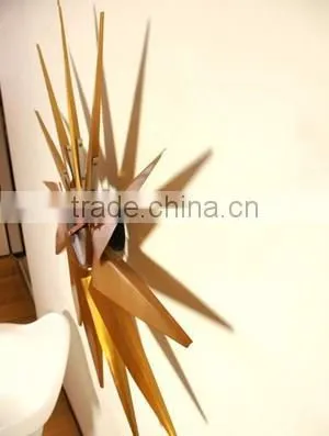 Original Quality Turbine Copper Sun Wall Clock photo-2