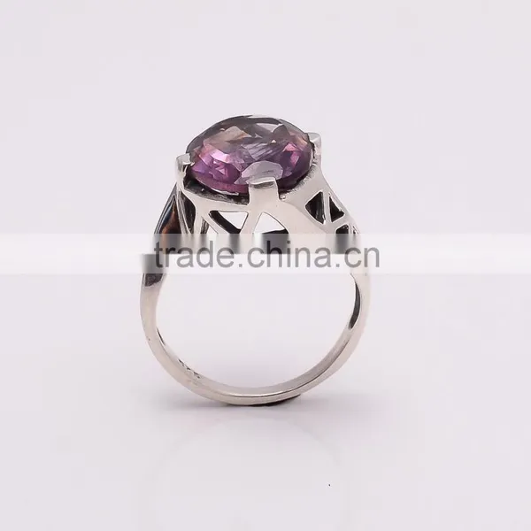 AMETHYST Ring,925 Sterling Silver Jewelry Wholesale,WHOLESALE SILVER JEWELRY,SILVER EXORTER,SILVER JEWELRY FROM INDIA photo-3