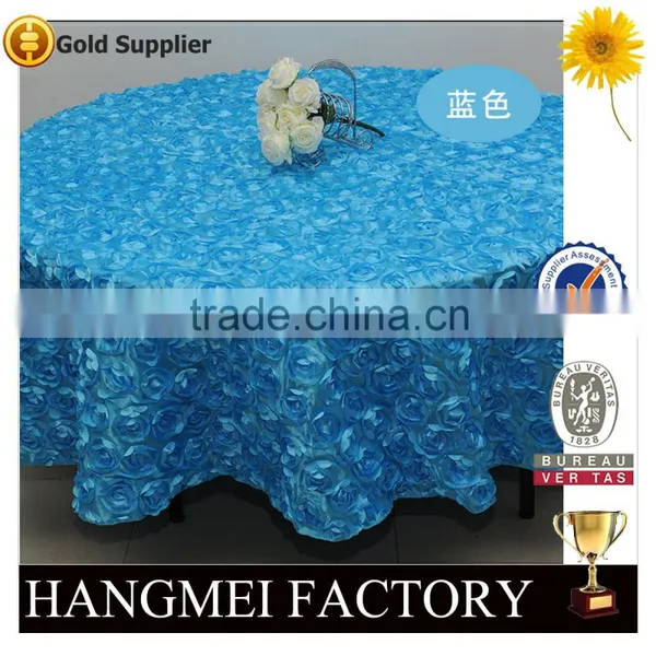 Wedding Decoration Red Rose Table Cloth HM-ZB62 photo-4