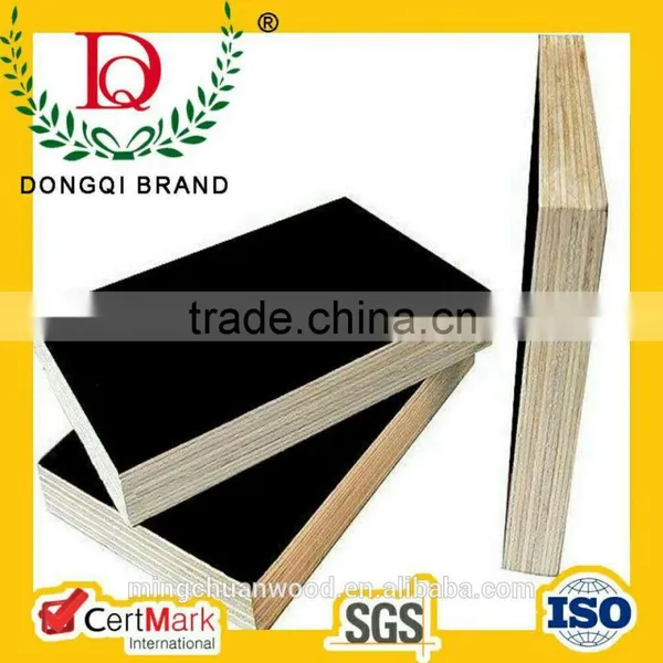 Black Film Faced Plywood for Concrete Shuttering Black Film Faced Plywood/plywood for Fencing photo-2