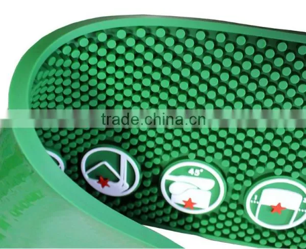 2016 High Quality Soft and Durable Drip Rail Bar Mat With Brand Logo/PVC Rubber Bar Runner photo-3