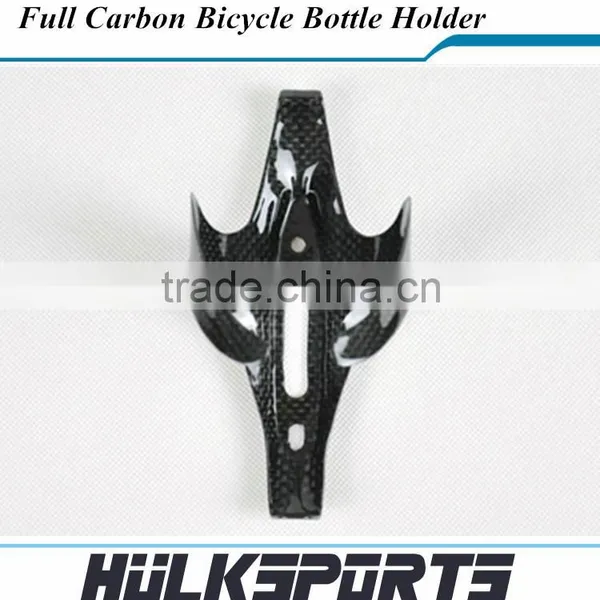 3K Clear Bicycle Accessories China Carbon Bottle Cage Bottle Holder photo-3