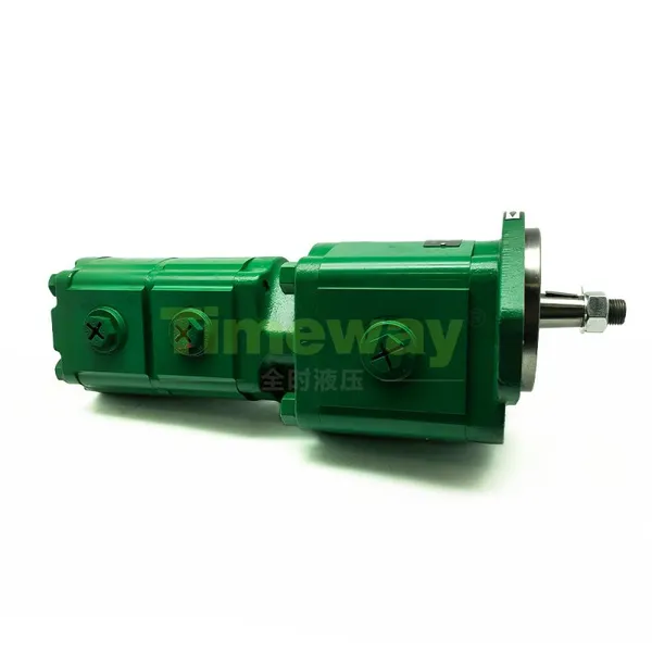 TIMEWAY SJ Tractor Gear Pump SJ13305 SJ21033 SJ34566 Hydraulic Pump for John Deere Tractor 6100D 6105D 6110D 6115D Triple Pump photo-4
