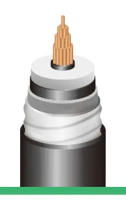Single-core cable with corrugated  aluminium  sheath  up to 245kV