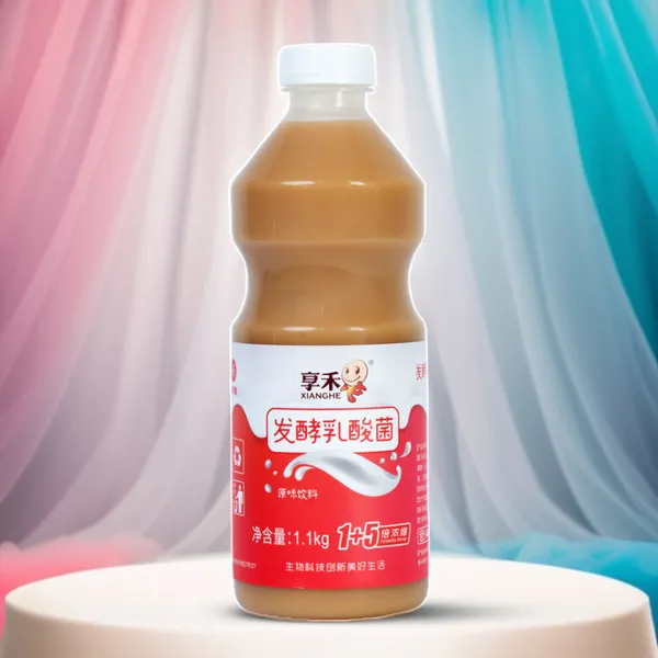Xianghe 5X Концентрированный напиток с молочнокислыми бактериями, качество Yakult, 0 жира, высокое содержание белка, 72-часовая ферментация, кислотоустойчивая без флокуляции основа для напитков