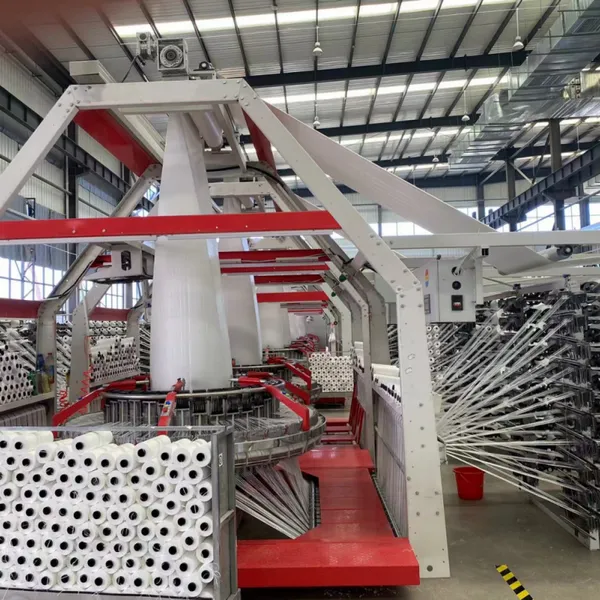 High Production PP Woven Bag Making Machine Cement Bag 4 Shuttle Loom