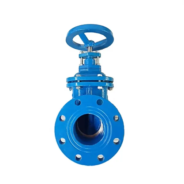 DIN Standard DN150 PN16 GG25 Cast Iron WCB Flange Gate Valve Non Rising Stem Hard Seal Gate Valve photo-2