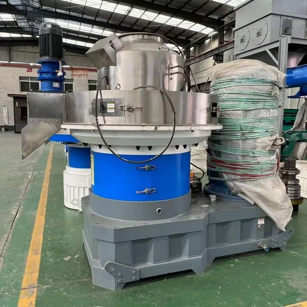 Vertical Ring Die Biomass Pellet Machine, Complete Equipment for Sawdust Pelletizing, Energy-saving and Environmentally Friendly photo-4
