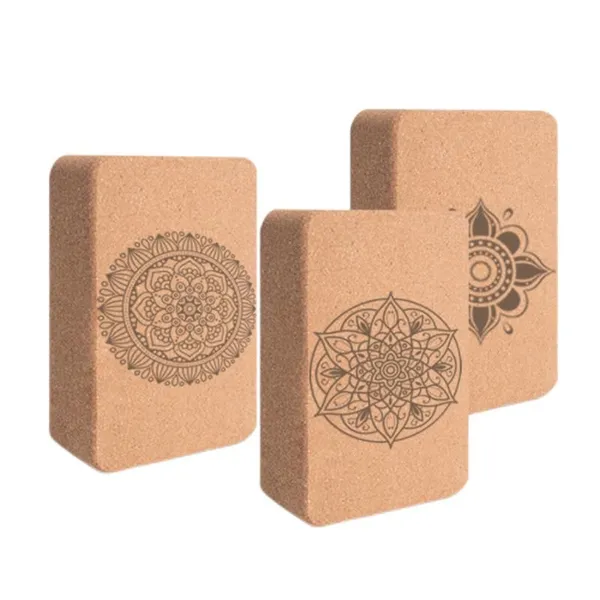 Eco-Conscious Cork Yoga Brick - Sustainable and Biodegradable Material