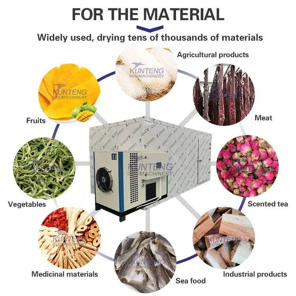 Commercial Heat Pump Olive Drying Machine Rosa Roxburghii Dehydrator photo-2