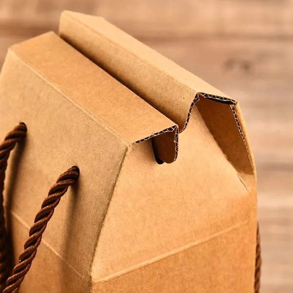 Corrugated Paper Kraft Packaging Box With Window photo-2