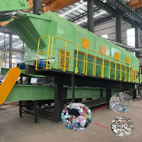 Rolling Trommel Screen Gold Mining Rotary Separator Solid Waste Trommel Screening Machine photo-2