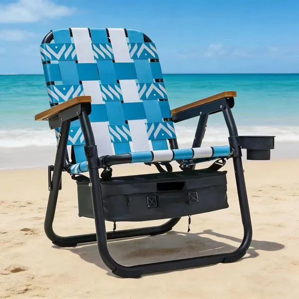 Highback the Latest Outdoor Camping Folding Backpack Chairs Gear With Cooler Box photo-4
