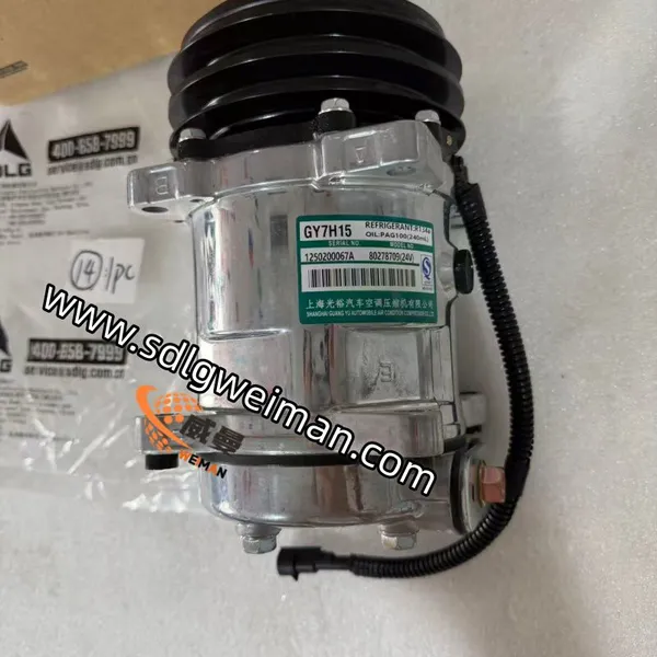 ORIGINAL SDLG Air Compressor 4190002758 For Wheel Loader.