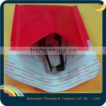 Red Kraft Bubble Mailer