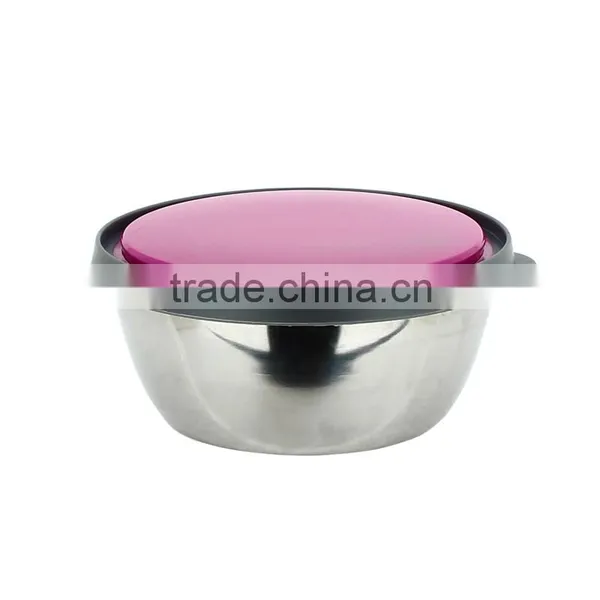 High Quality Food Storage Box/stainless Steel Mixing Bowl Set/salad Bowl Set Metal With Lid photo-2