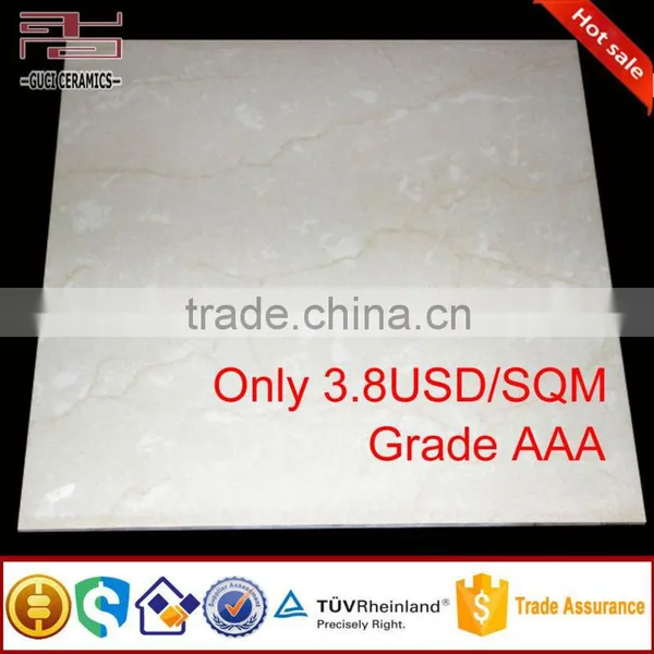 1000x1000mm 11.58USD/SM Discount Polished Super White Tile photo-3