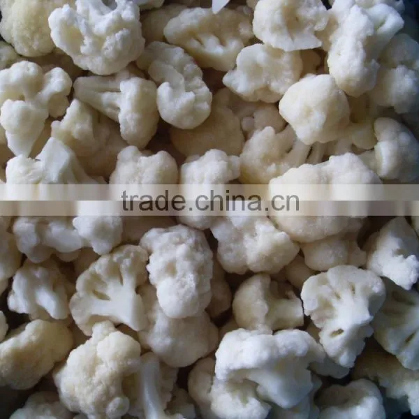 Top Quality Quick Frozen Cauliflower Iqf Frozen Florets