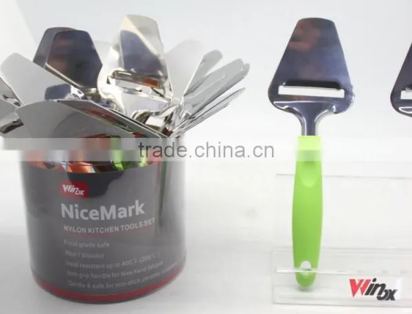 PP HANDLE S/S GADGETS -- PEELER, CHEESE SERVER, GRATER, PIZZA CUTTER, STRAINER photo-2