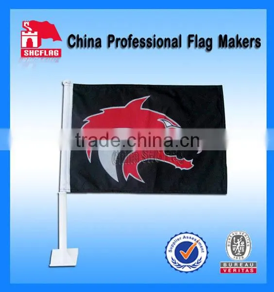 Car Flag Wholesale NCAA/NHL/NBA/NFL/MLB Team Logo Design With Sport Car Flag