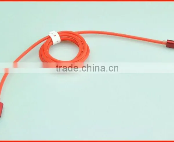 Colorful Transparent Micro Usb Cable Charger Cable for Iphone/Ipad photo-3