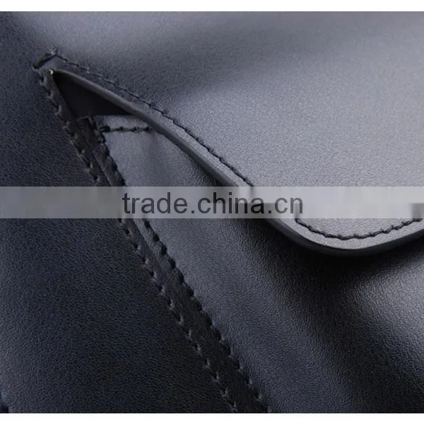 Custom Top Quanlity Design Colour Leather Men Briefcase photo-6