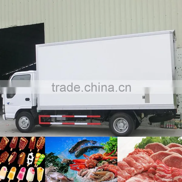China Brand 4x2 4tons Refrigerator Box Truck photo-4
