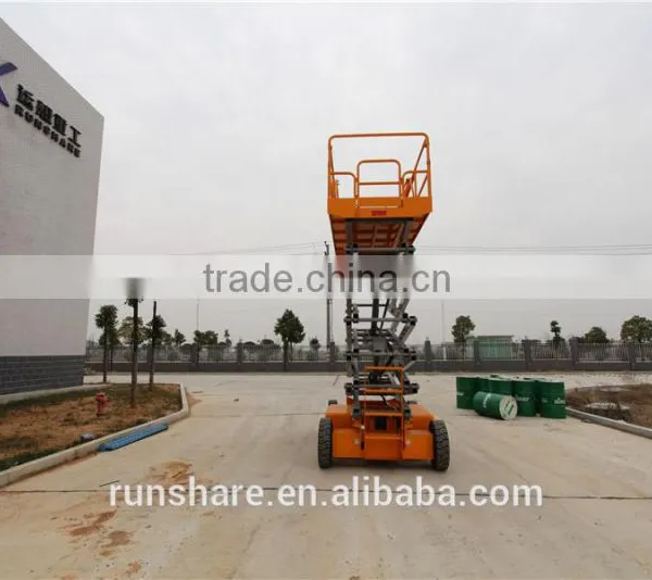 Hot Sale!14m Cheap Scissor Lift With Overseas Service photo-3